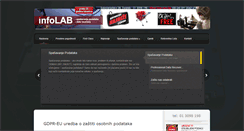 Desktop Screenshot of infolab.hr