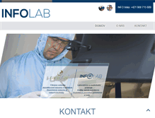 Tablet Screenshot of infolab.sk
